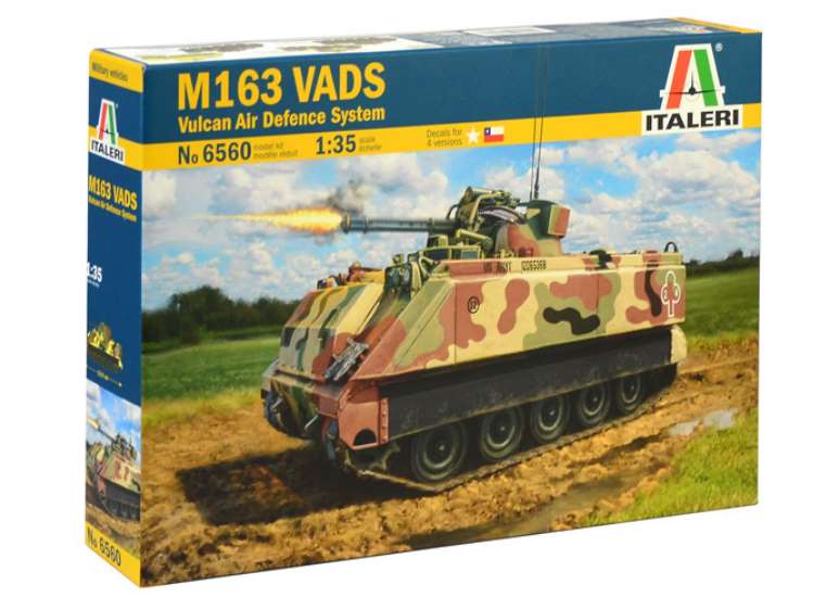 1/35 Italeri - M163 VADS Vulcan Air Defense System