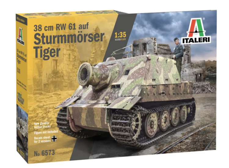 1/35 Italeri - 38cm RW 61 auf Sturmmorser Tiger