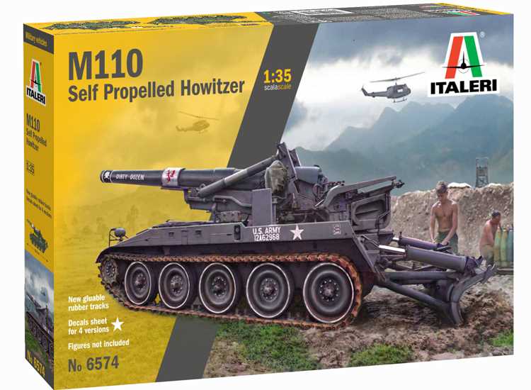 1/35 Italeri - M110 Self Propelled Howitzer