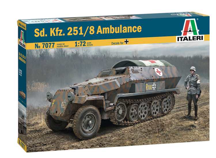 1/72 Italeri - Sd.Kfz. 251/8 Ambulance