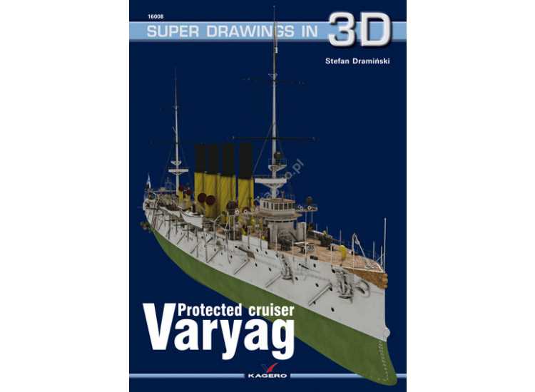 - Kagero - Super Drawings in 3D 08 - Protected Cruiser Varyag