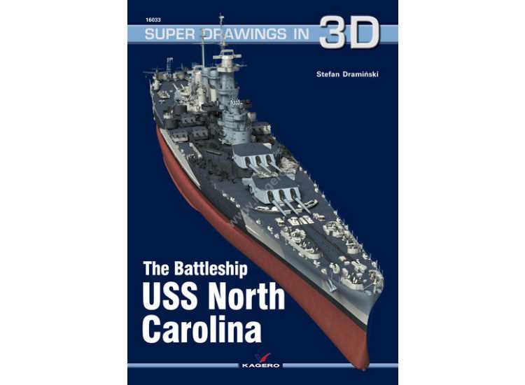 - Kagero - Super Drawings in 3D 33 - USS North Carolina