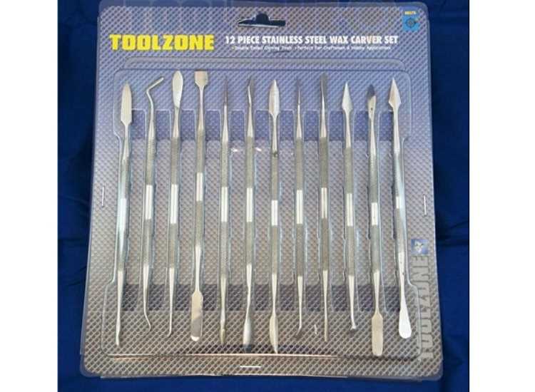 - Toolzone - 12 Piece Carver Set
