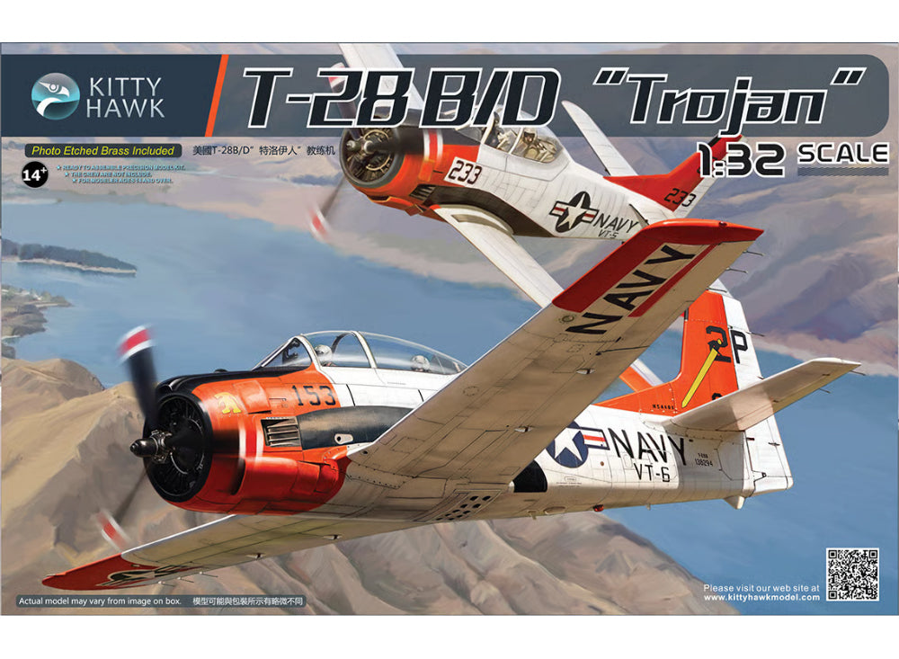 1/32 Kitty Hawk - T-28B/D Trojan