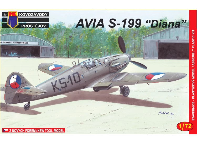 1/72 Kovozavody - Avia S-199 Diana Early CZAF