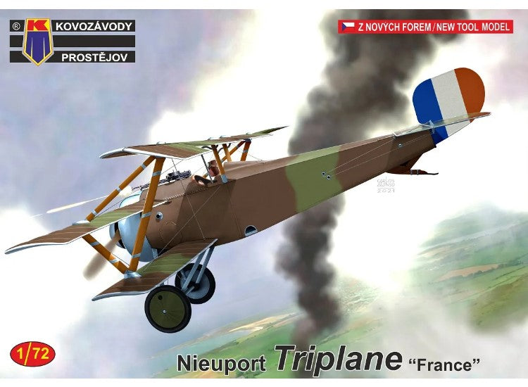 Kovozavody KPM0256 1/72 - Nieuport Triplane 'France'
