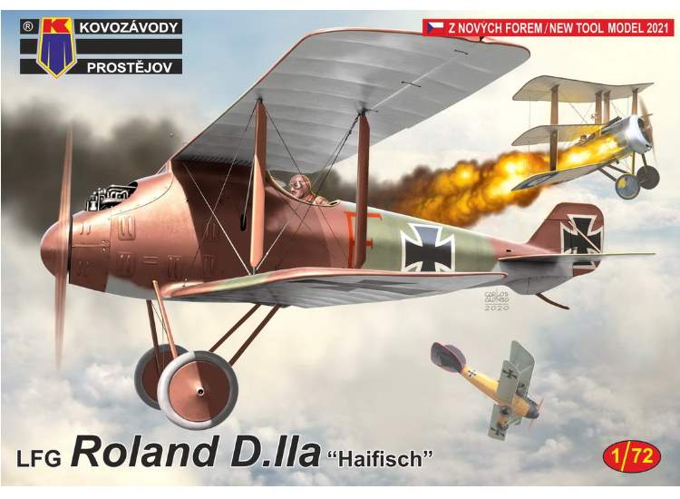 Kovozavody KPM0271 1/72 - LFG Roland D.IIa Haifisch