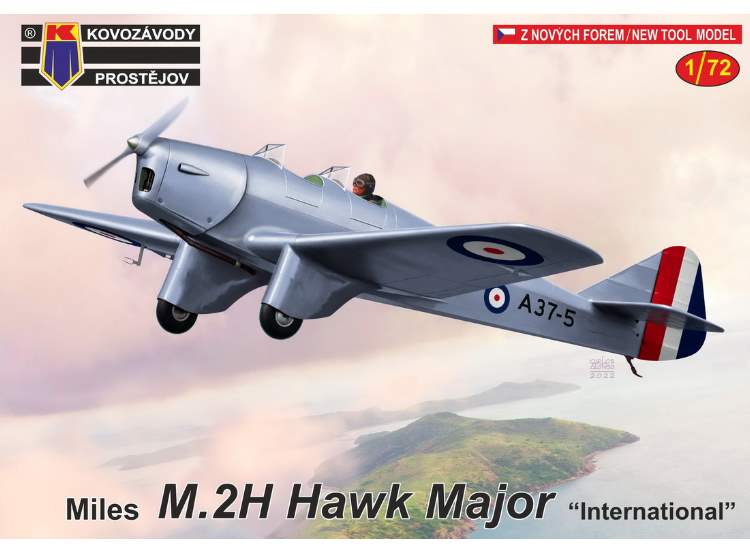 Kovozavody KPM0283 1/72 - Miles M.2H Hawk Major International
