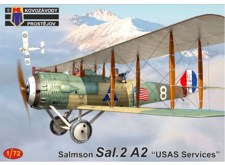Kovozavody KPM0327 1/72 - Salmson Sal.2A2 USAAS Service