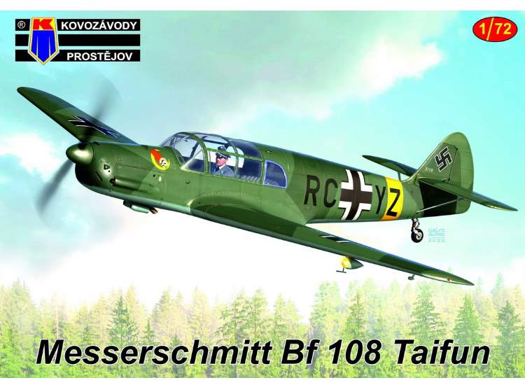 Kovozavody KPM0339 1/72 - Messerschmitt Bf-108 Taifun