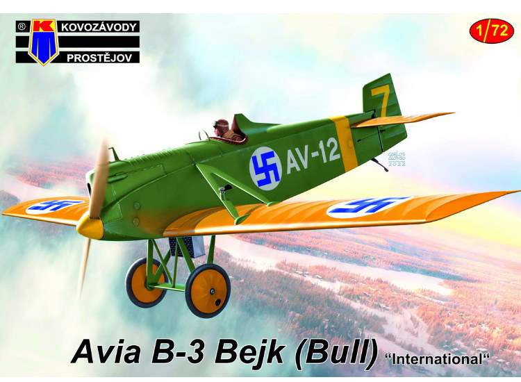 Kovozavody KPM0343 1/72 - Avia B-3 Bejk/Bull International