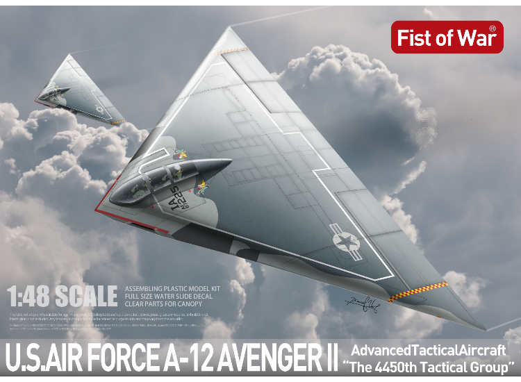 1/48 Model Collect - US Airforce A-12 Avenger II