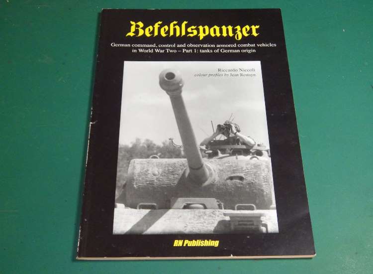 - Books - Befehlspanzer: German Command, Control, and Observation Armoured Combat Vehicles