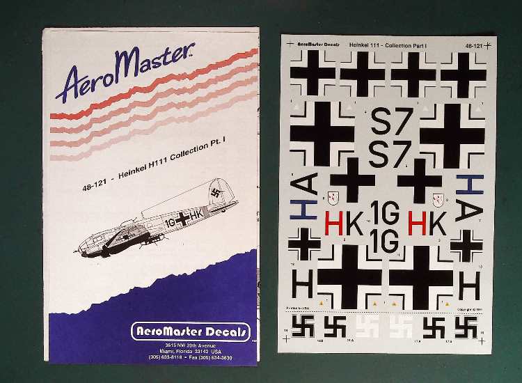 1/48 AeroMaster - Heinkel He111 Collection Part 1
