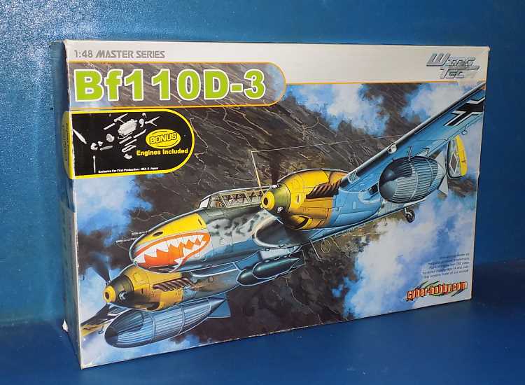 1/48 Cyber Hobby - Bf110D-3