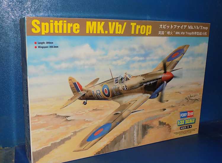 1/32 Hobbyboss - Spitfire Mk.VB / Trop