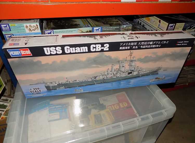 1/350 Hobbyboss - USS Guam CB-2