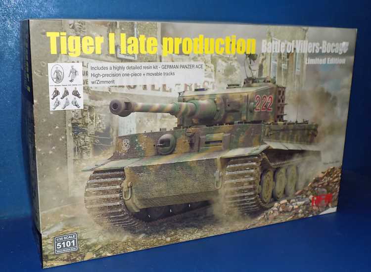 1/35 Rye Field - Tiger I Late Production