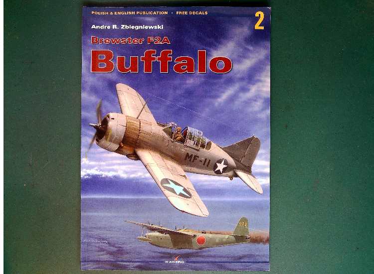 Kagero - Monograph 2: Brewster F2A Buffalo w/Decals