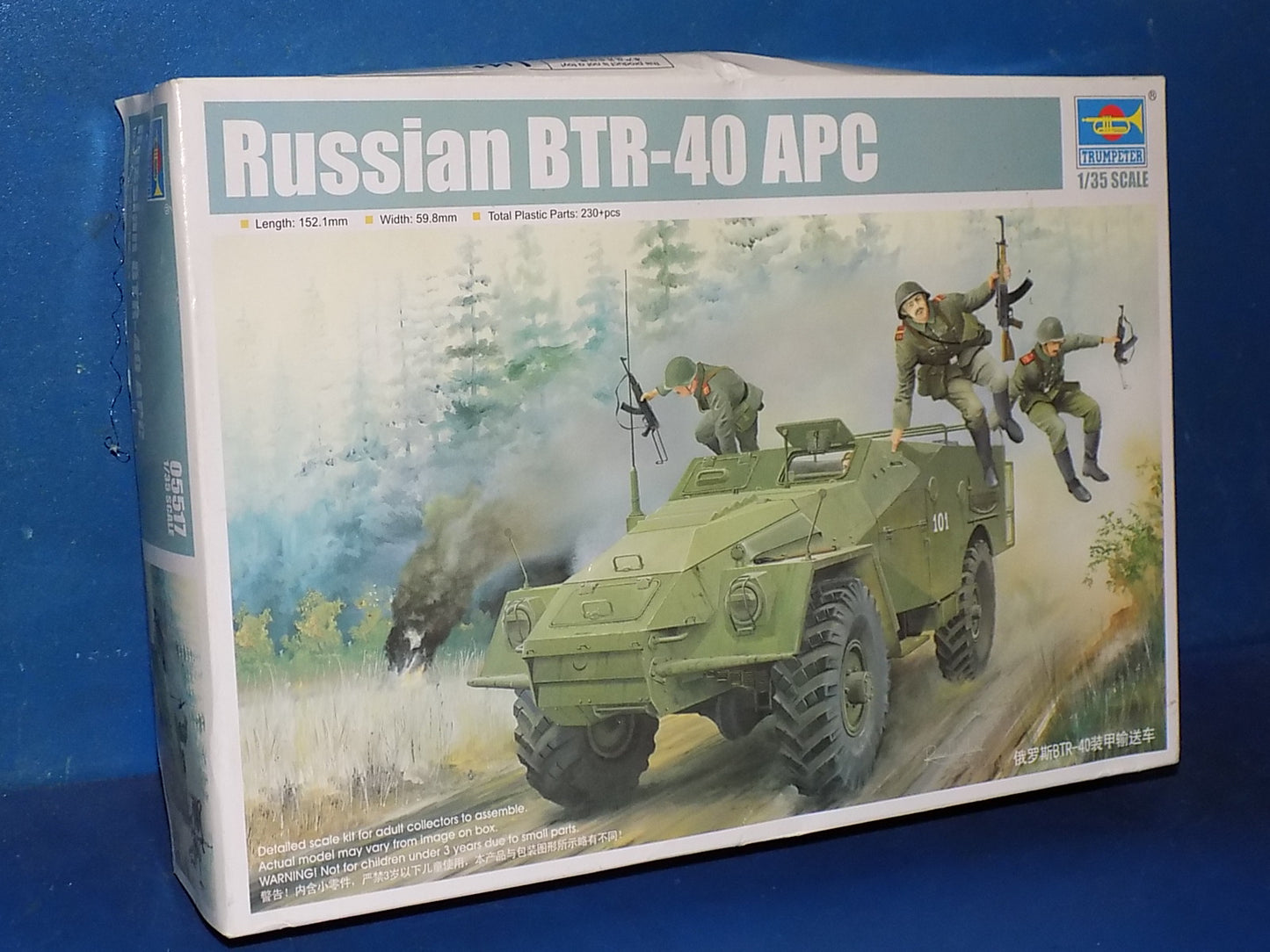 1/35 Trumpeter - Russian BTR-40 APC