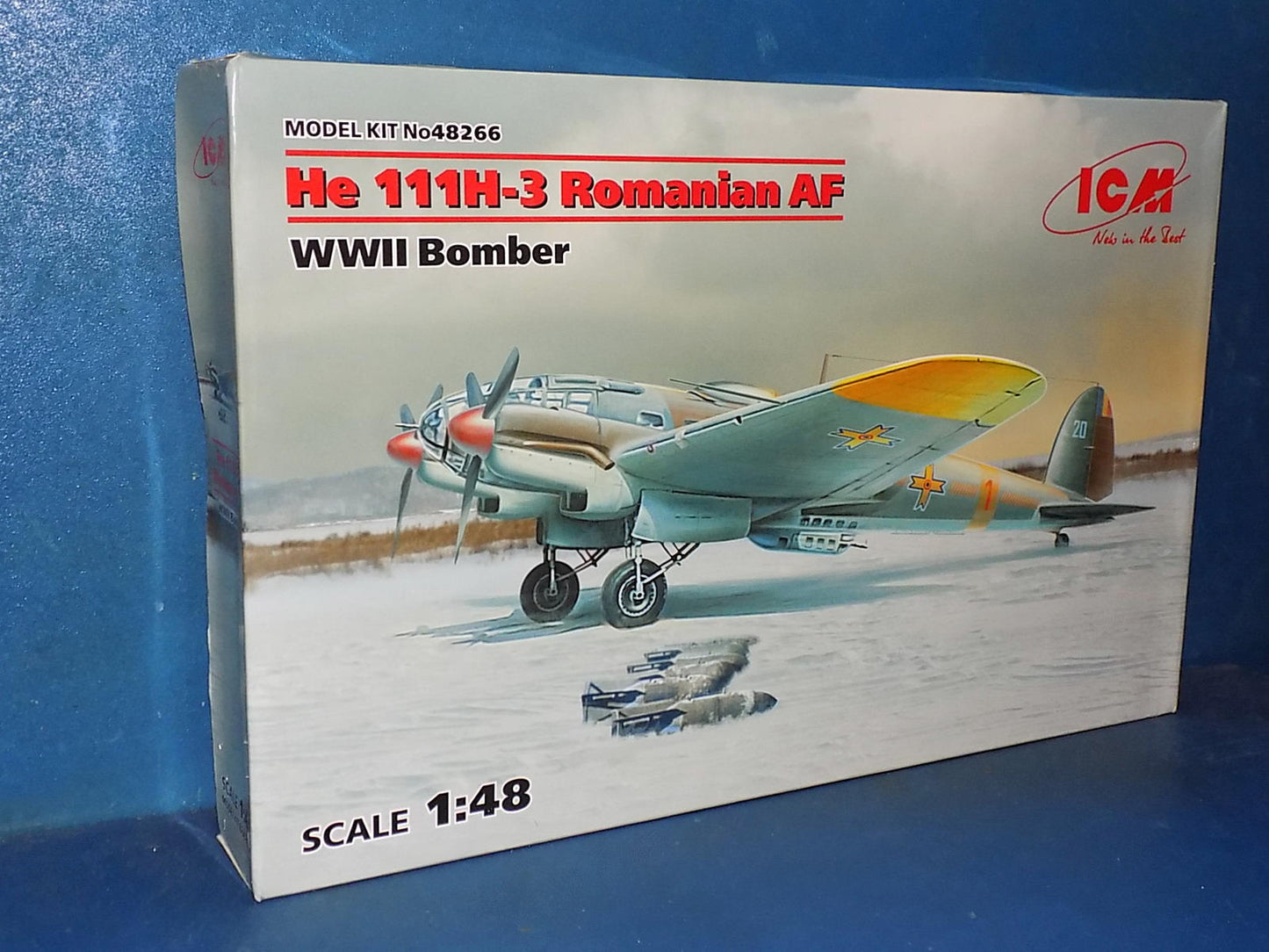 1/48 ICM - he111 H-3 Romanian AF