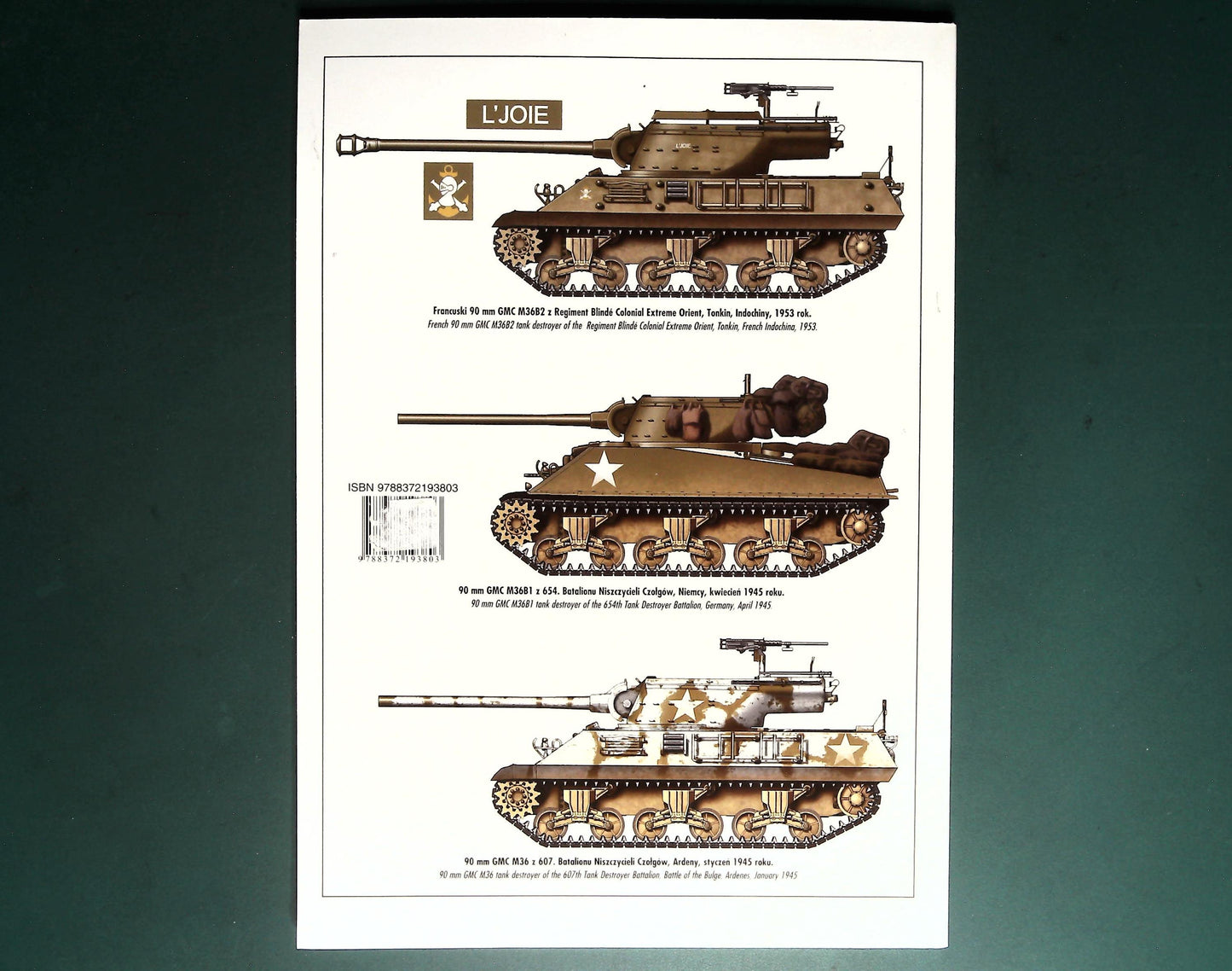 Wydawnictwo Militaria - TankPower Vol 380: M36 GMC