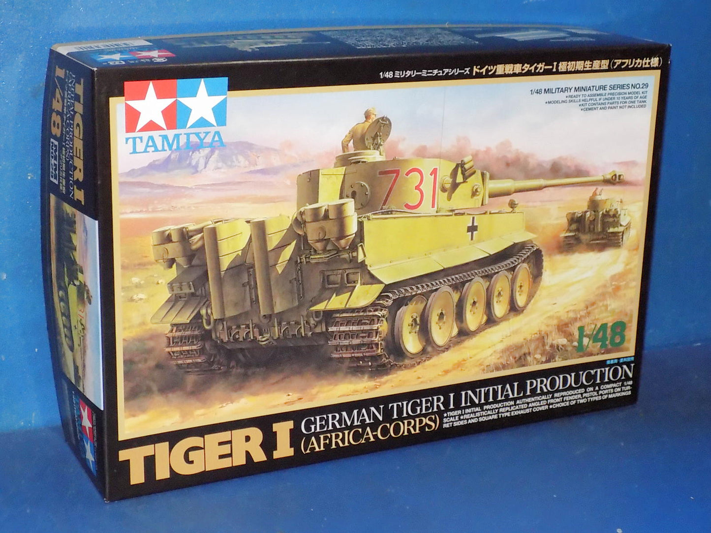 1/48 Tamiya - Tiger I Initial Production Africa Corps