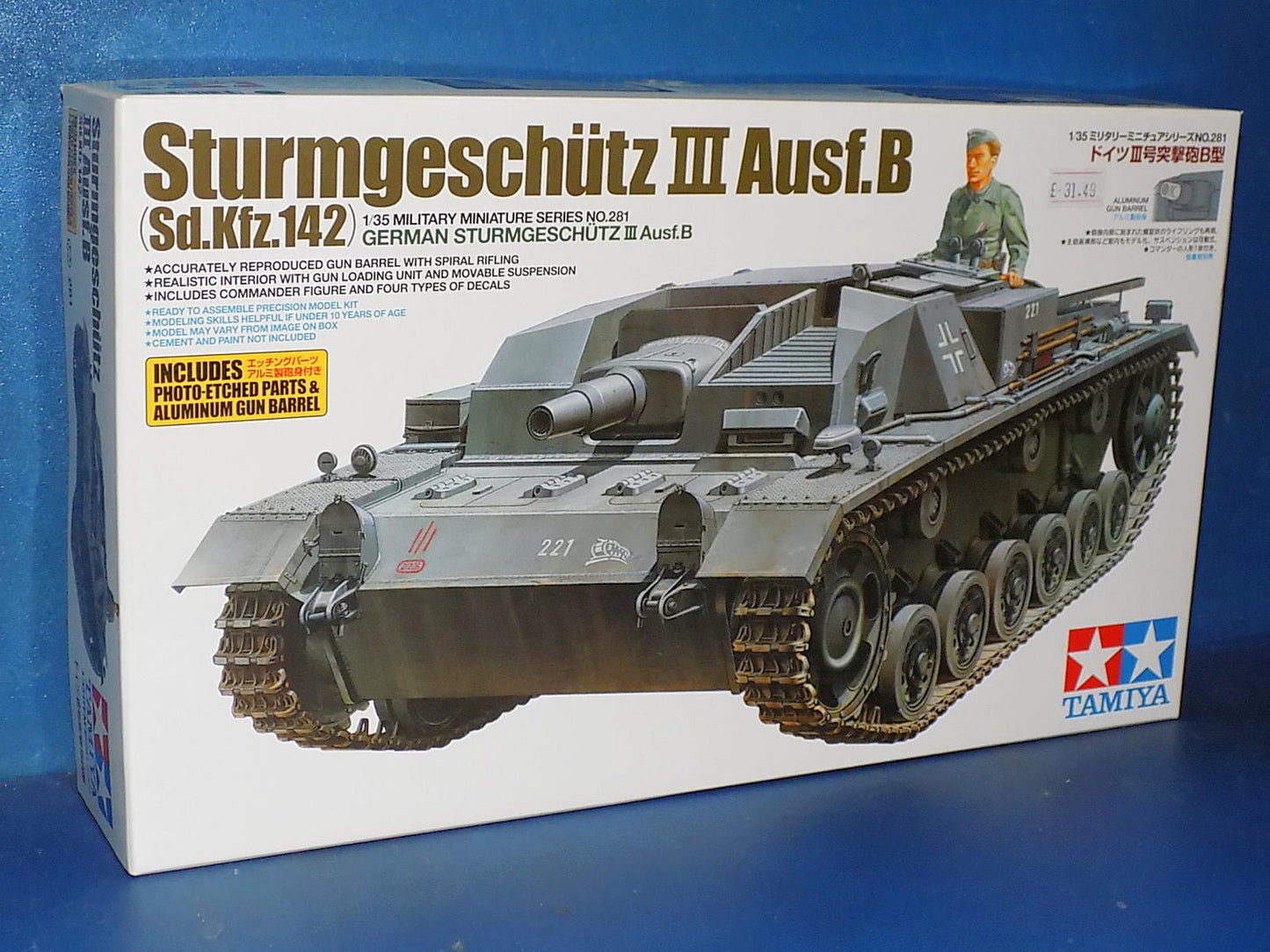 1/35 Tamiya - Sturmgeschutz III Ausf.B