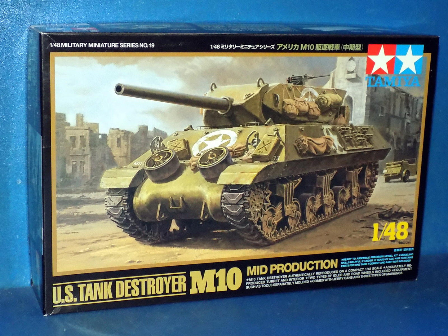 1/48 Tamiya - US M10 Tank Destroyer