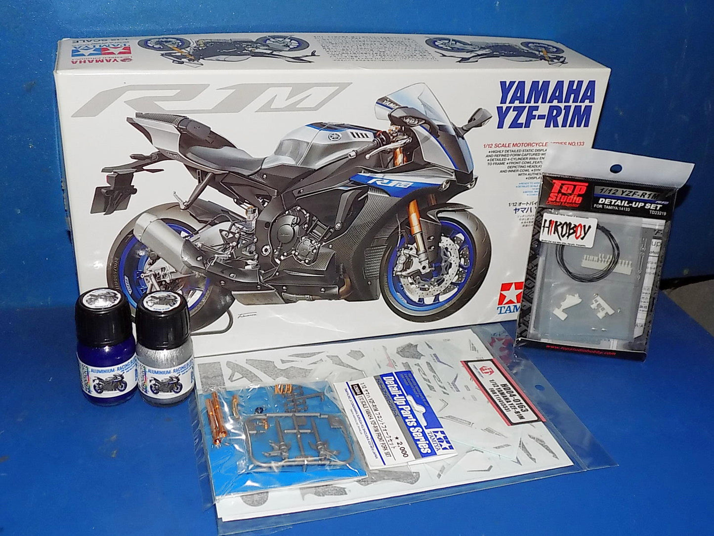 1/12 Tamiya - Yahama YZF-R1M w/Extras