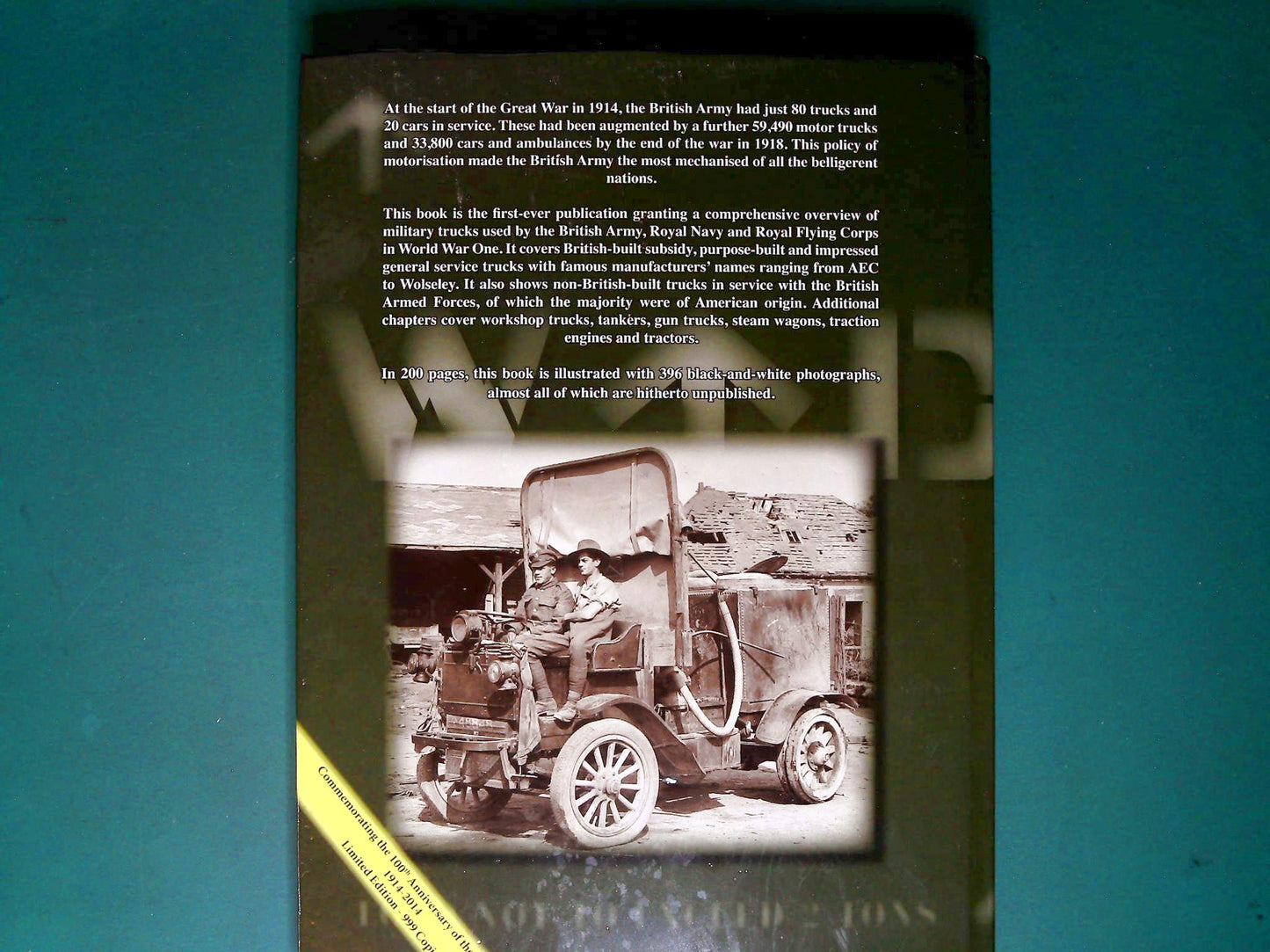 Tankograd - British Military Trucks of World War One