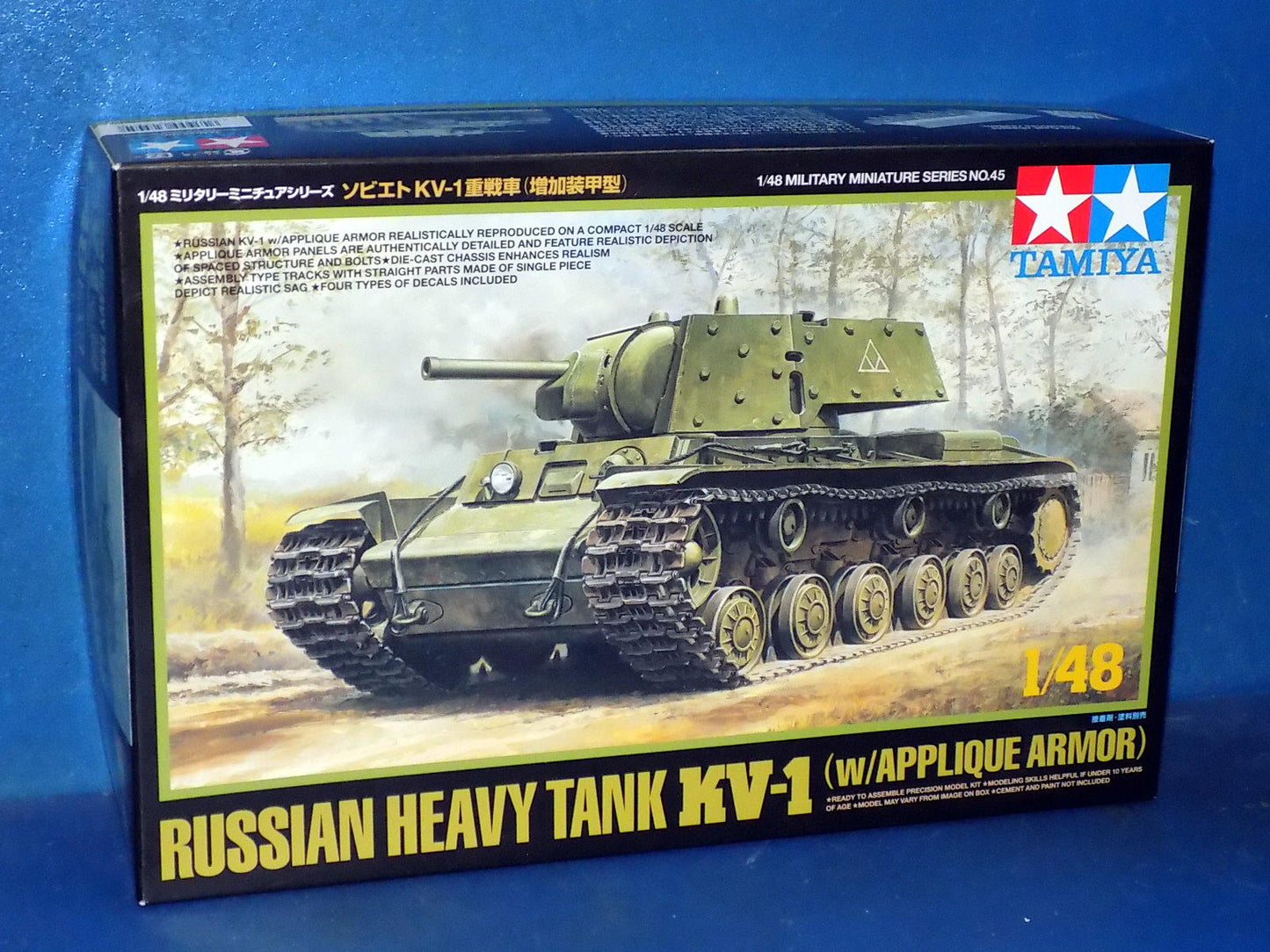 1/48 Tamiya - Russian KV-1 w/ Applique Armour