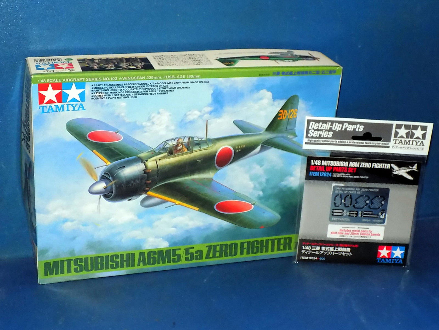 1/48 Tamiya - Mitsubishi A6M5/5a Zero w/Extra