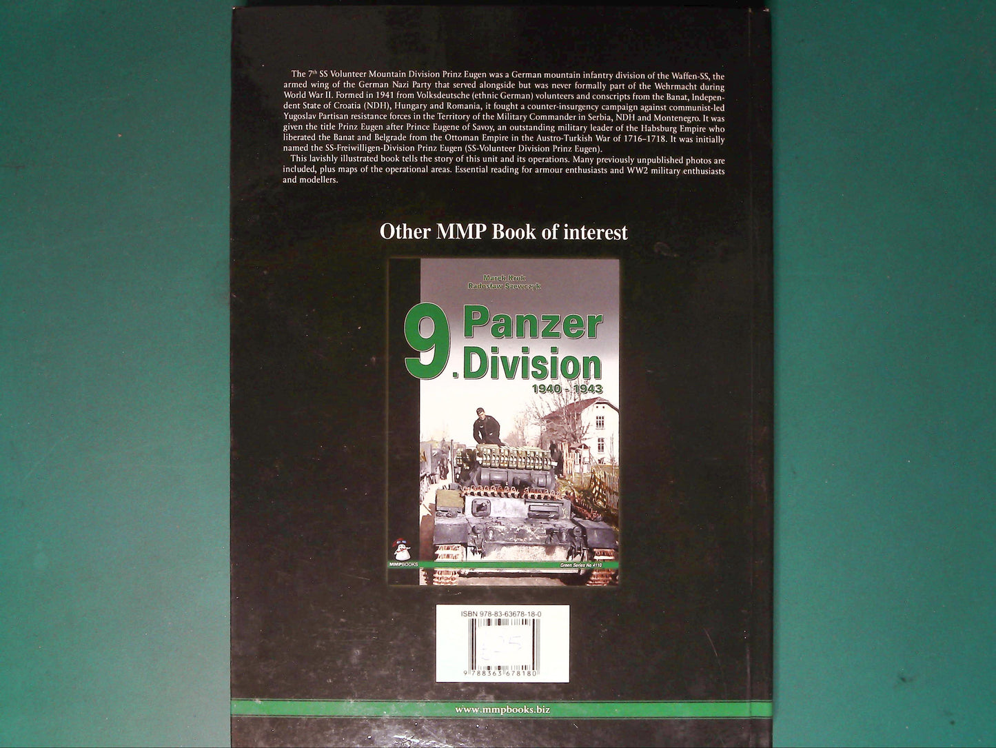MMP - Green Series 4115: Prinz Eugen: The Story of 7 Freiwilligen Gebirgs Division 1942-194