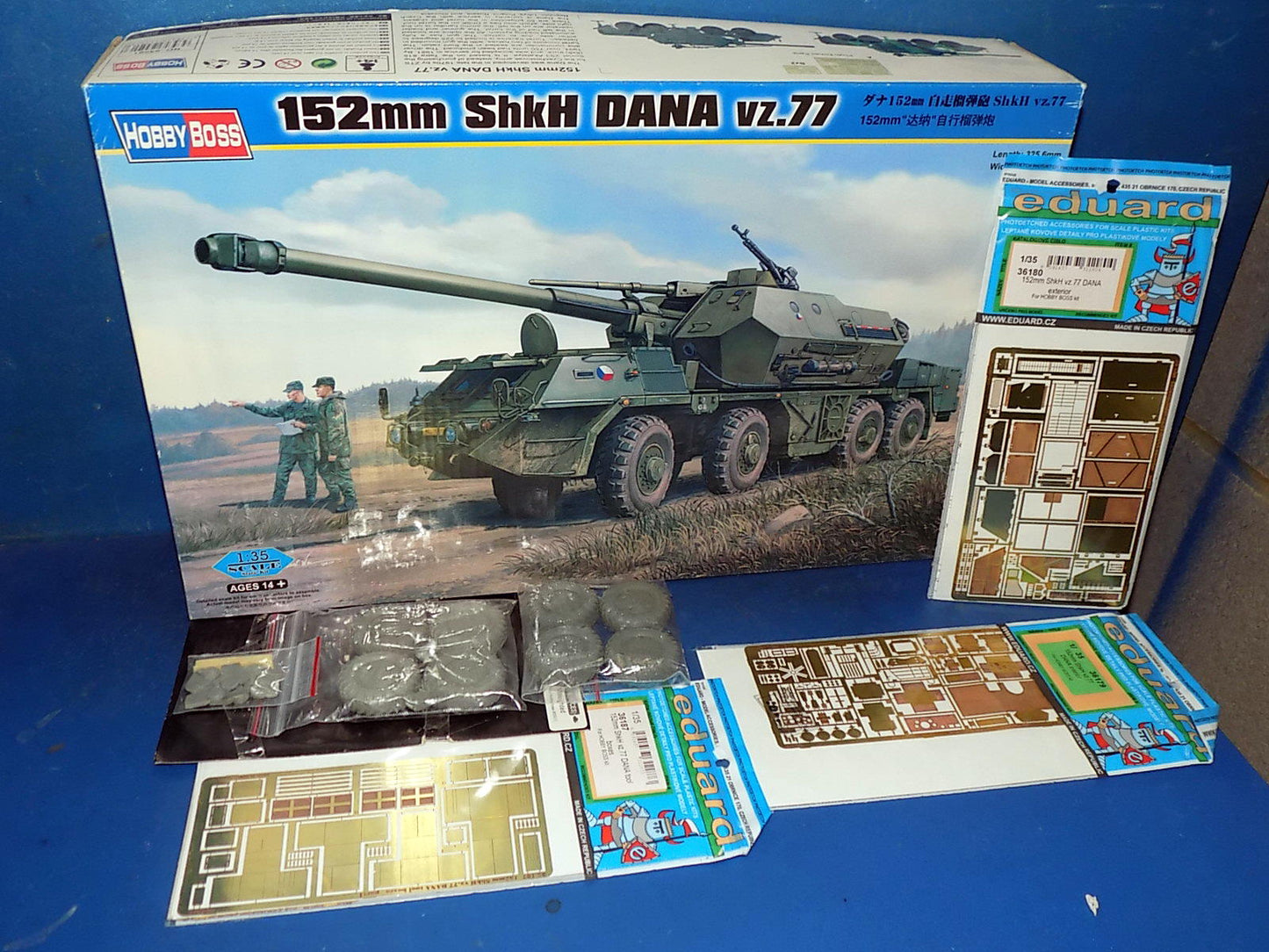1/35 Rye Field - 152mm ShkH Dana vz.17 w/Extras