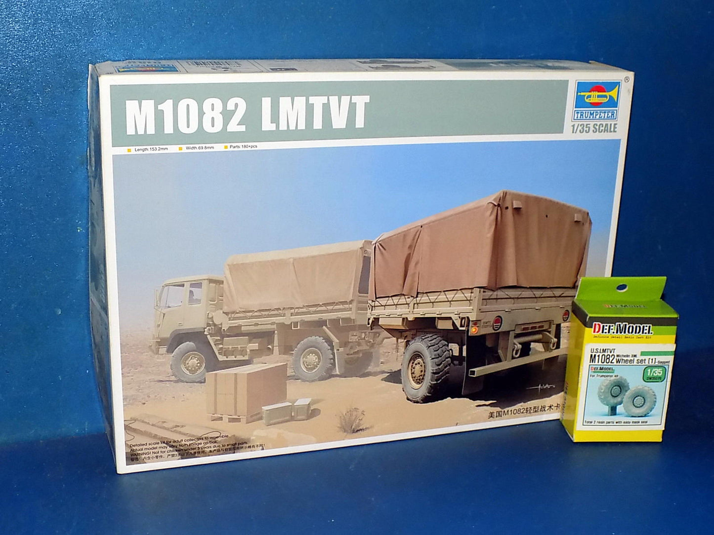 1/35 Trumpeter - M1082 LMTVT Trailer w/Extra