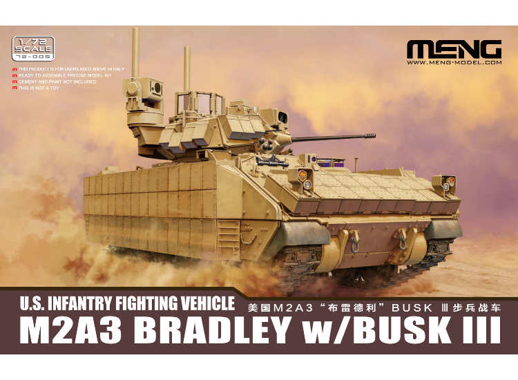 1/72 Meng Model - M2A3 Bradley w/ BUSK III