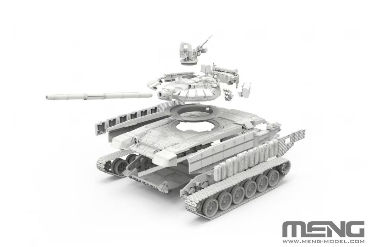 1/72 Meng Model - Russian Main Battle Tank T-72B3M