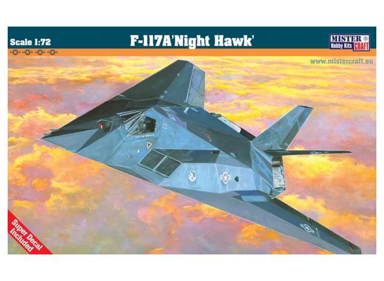 1/72 Mister Craft - F-117A Night Hawk