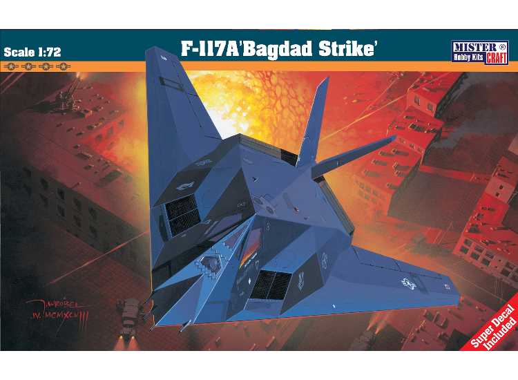 1/72 Mister Craft - F-117A Bagdad Strike