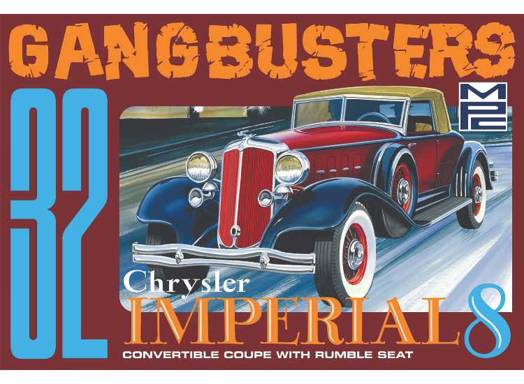 1/25 MPC - Gangbusters 32 Chrysler Imperial 8