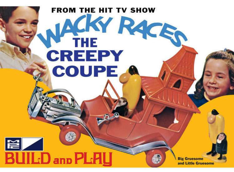 1/25 MPC - Wacky Racers - Creepy Coupe (Snap Together)