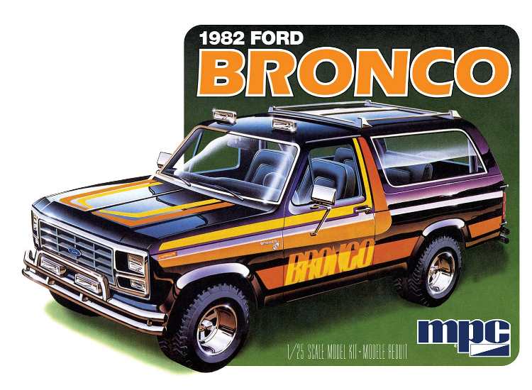 1/25 MPC - 1982 Ford Bronco