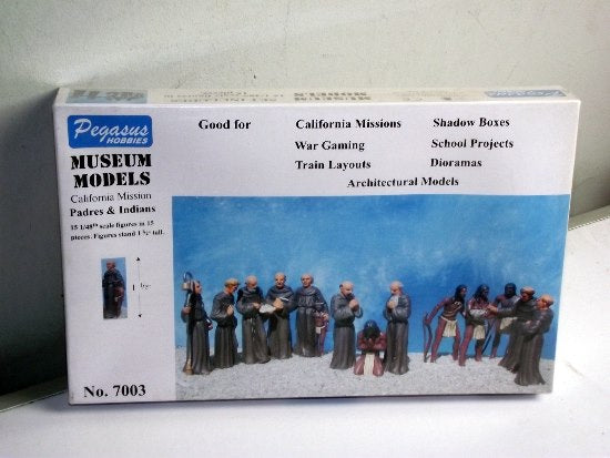 1/48 Pegasus Hobbies - California Mission Padres and Indians