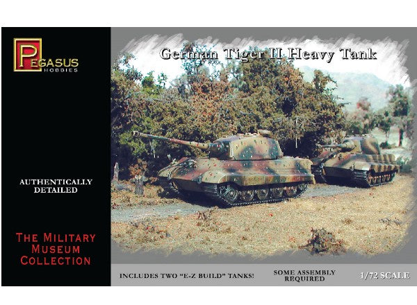 1/72 Pegasus Hobbies - German Tiger II Heavy Tanks (2)