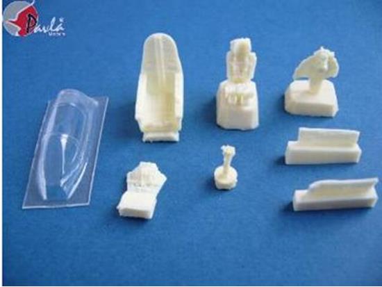 1/72 Pavla - MiG-21PFM Cockpit + vacu canopy For kit: Bílek