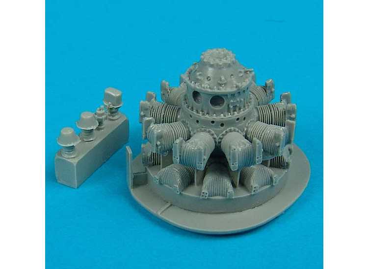 1/48 Quickboost - Vought F4U-4B engine (designed to be used with Hasegawa kits)