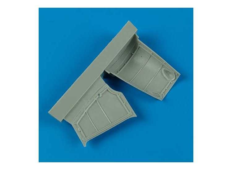 1/48 Quickboost - Hawker Hurricane Mk.I engine covers (designed to be used with Italeri and Tamiya kits)