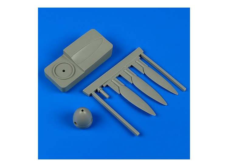 1/48 Quickboost - Focke-Wulf Ta-152C propeller w/tool (designed to be used with Hobby Boss kits)