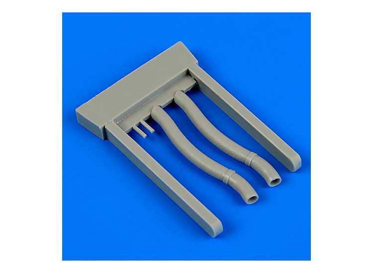 1/48 Quickboost - Gloster Gladiator Mk.I/Mk.II exhaust (designed to be used with Eduard and Roden kits)